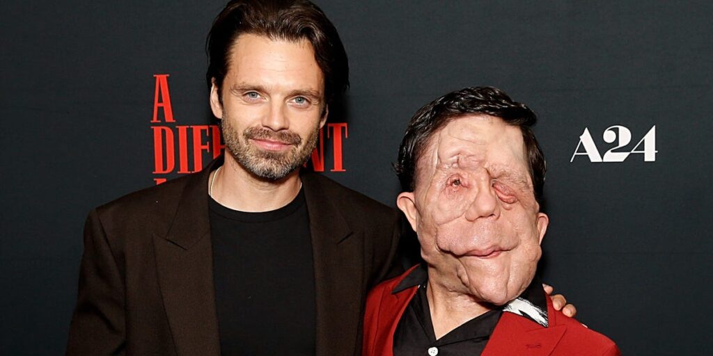 Everything you need to know about Adam Pearson, Sebastian Stan who steals the A24 drama 'A Different Man'.